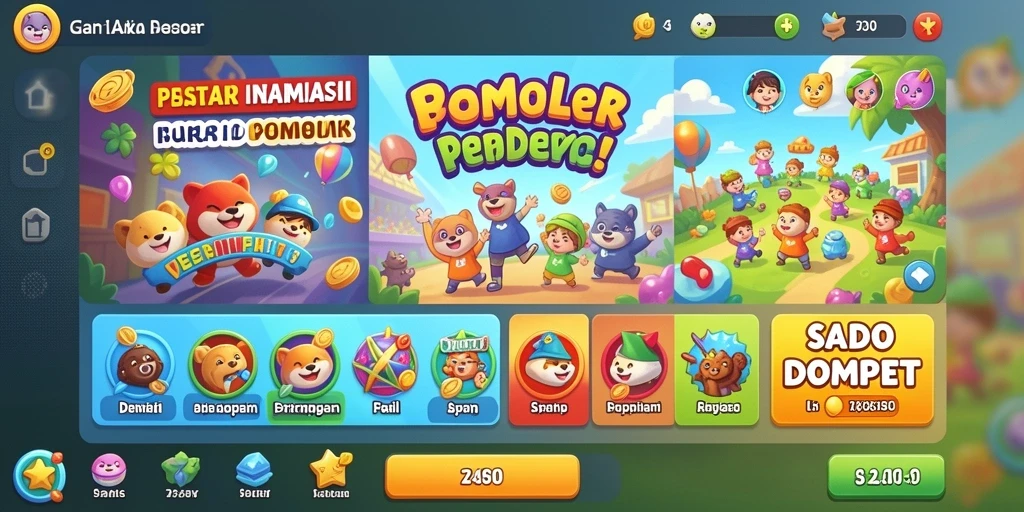 Tampilan antarmuka yang intuitif dan menarik.