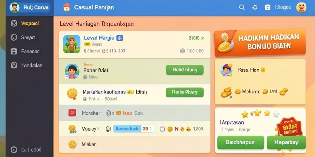 Tampilan antarmuka pengguna yang sederhana dan intuitif.