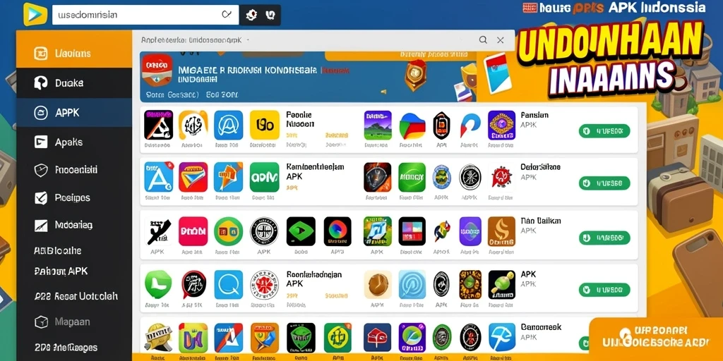 Screenshot menampilkan tampilan awal yang menarik.