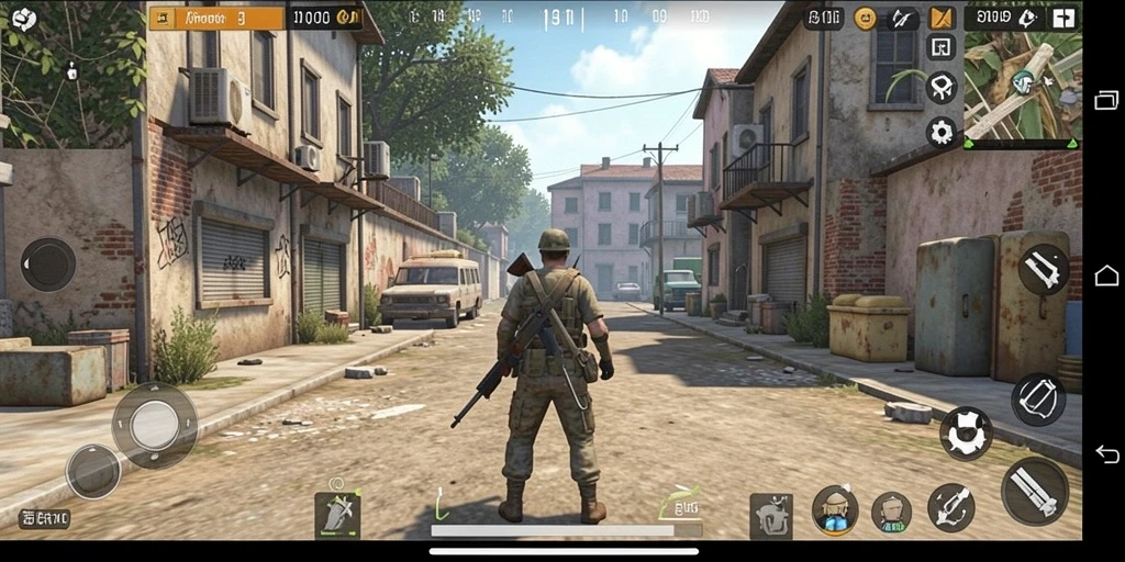 Tangkapan layar permainan dengan berbagai mini-game yang menarik.