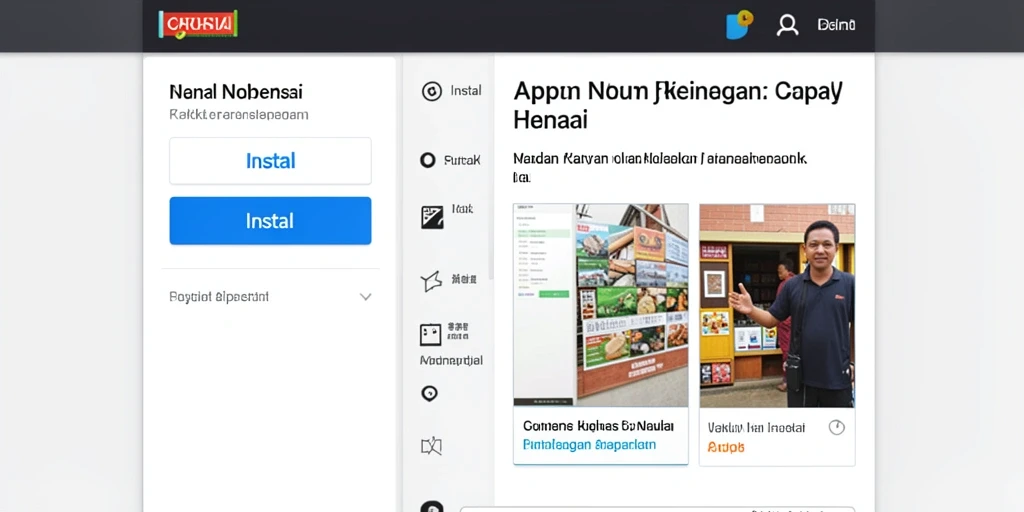 Tampilan antarmuka yang menarik dan intuitif.