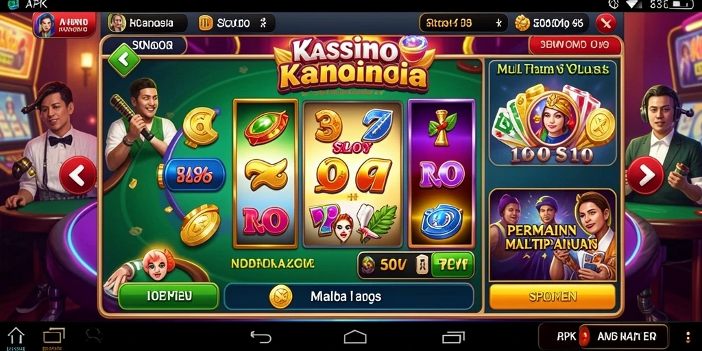 Tampilan antarmuka yang menarik dari aplikasi LOTUSBET88.