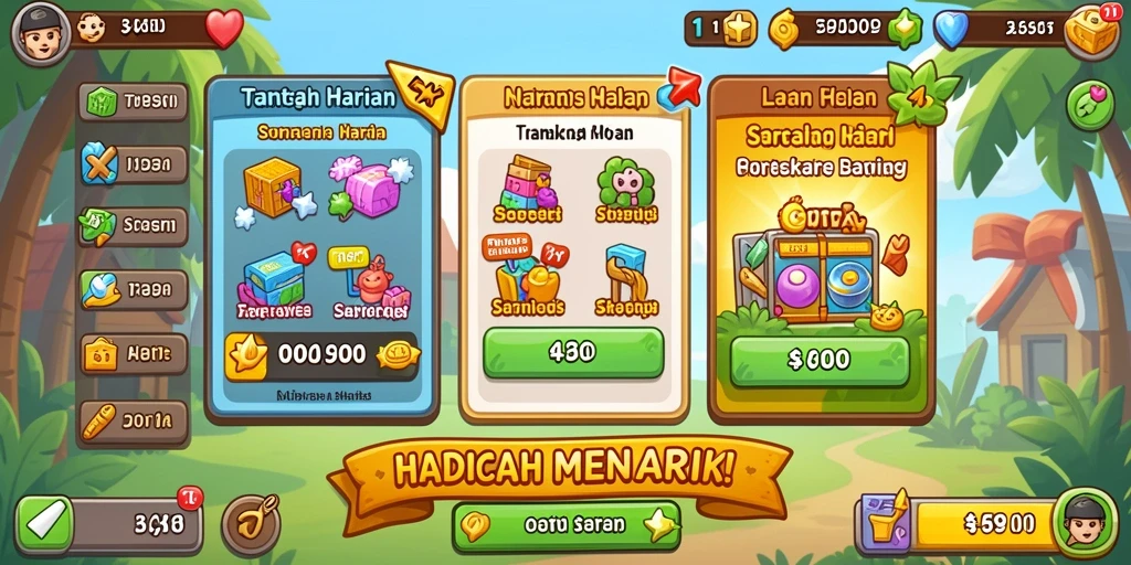 Tampilkan permainan slot yang menarik dan seru.
