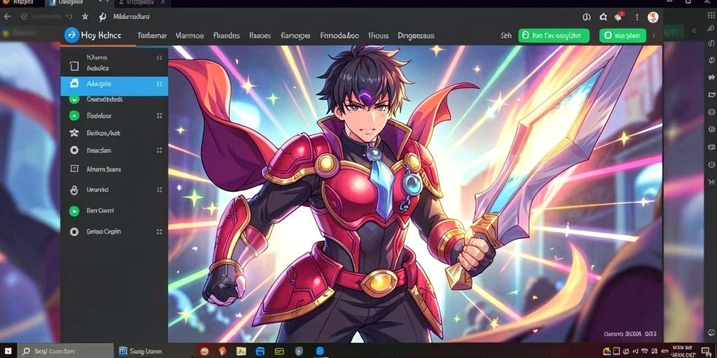 Tampilan grafik yang menawan dari PREMAN69.