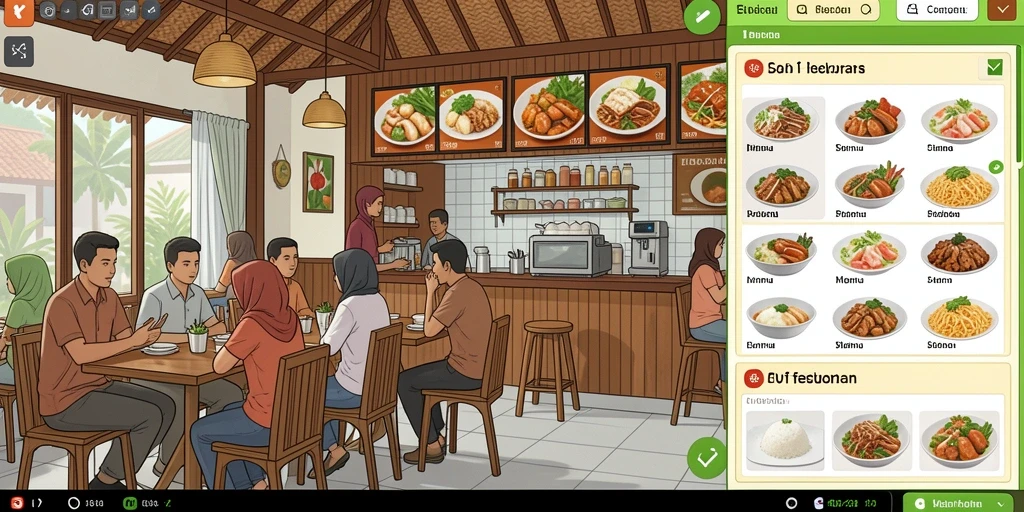 Tampilan antarmuka yang intuitif dan mudah digunakan.