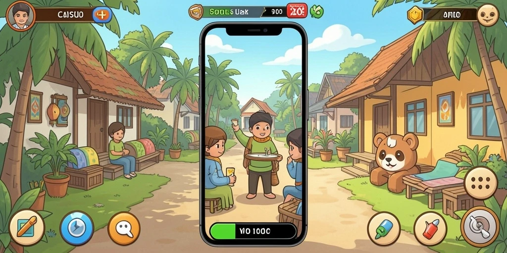 Tampilkan aksi pertarungan epik dalam SAMURAI88.