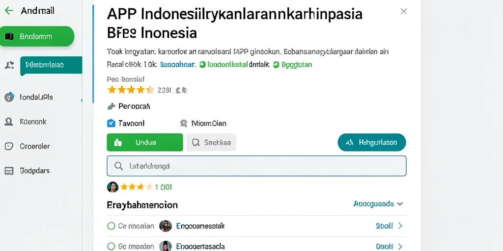 Tampilan antarmuka yang ramah pengguna.