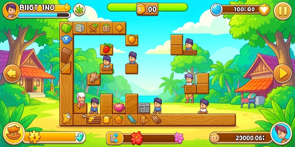 Tampilan awal game yang memukau.