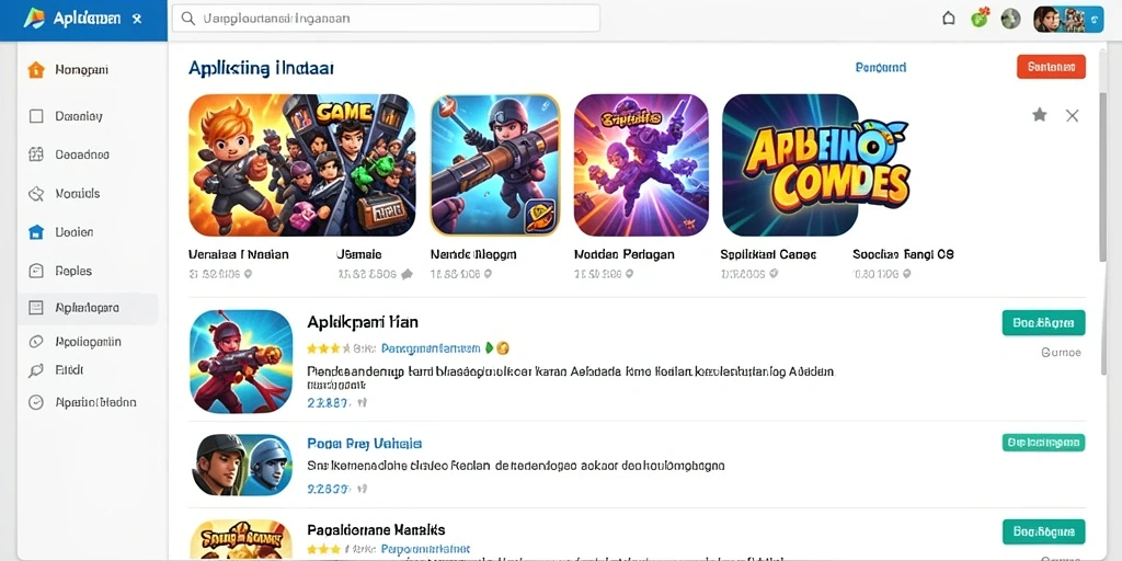 Tampilan antarmuka yang ramah pengguna dan menarik.