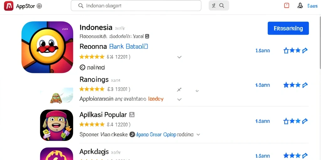Tampilan utama dengan opsi permainan yang intuitif.