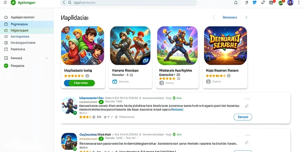Tampilan antarmuka yang menarik dan user-friendly.