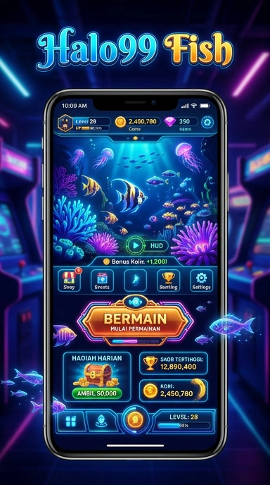 Cuplikan layar menu unduhan halo99 untuk perangkat Android